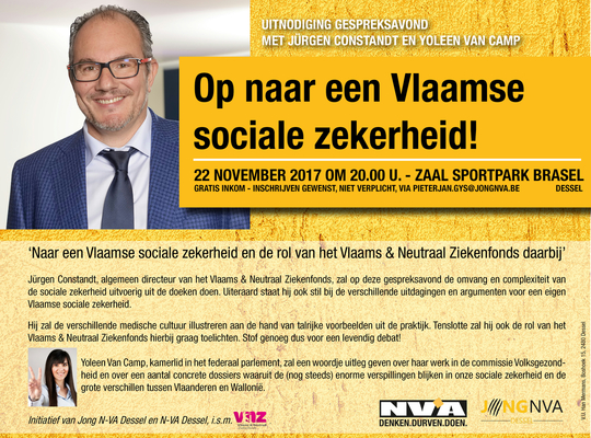 Gespreksavond Vlaamse sociale zekerheid